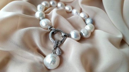 Украшения из жемчуга натурального