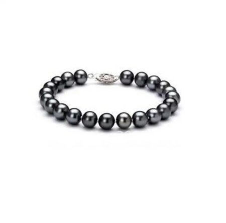 Браслет из черного жемчуга
