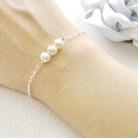 Браслет жемчужное украшение