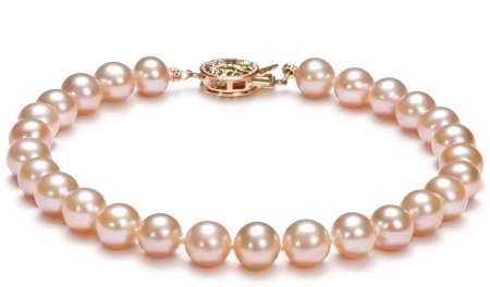 Браслет из цветного жемчуга