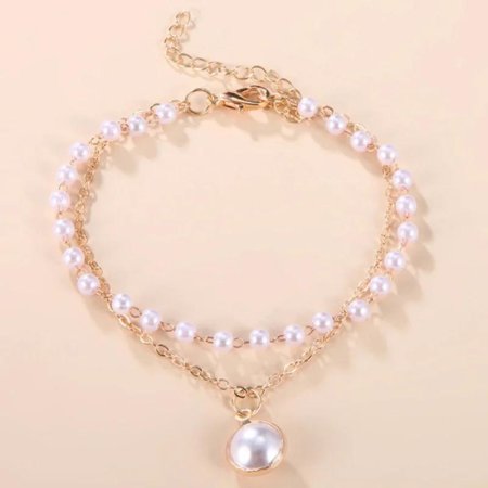 Цепочка с жемчужинами