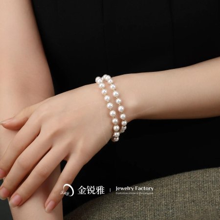 Браслет натуральный жемчуг