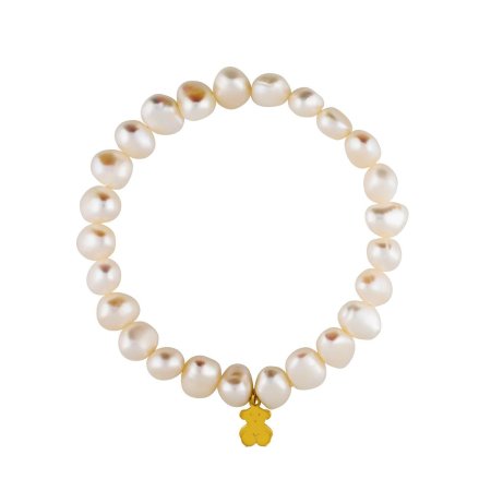 Браслет тоус с жемчугом