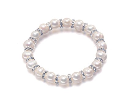 Браслет из жемчуга натурального на ногу