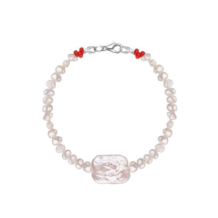 Браслет из речного жемчуга