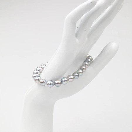 Браслет из серого жемчуга