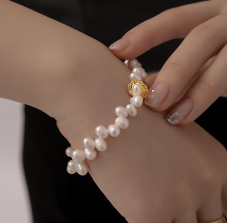 Жемчуг браслет