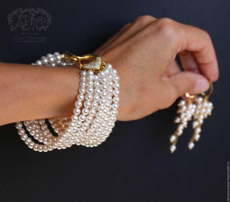 Браслеты из жемчуга