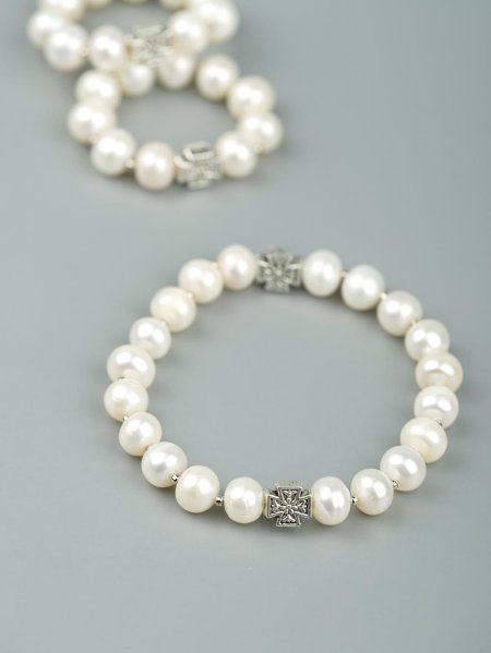 Жемчуг браслет