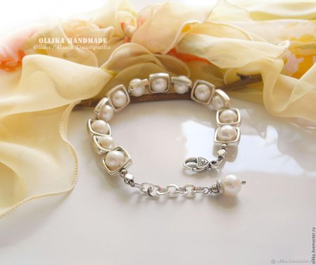 Браслет жемчуг