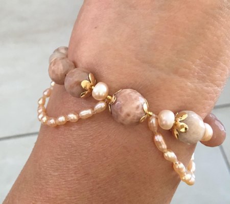 Браслет жемчуг
