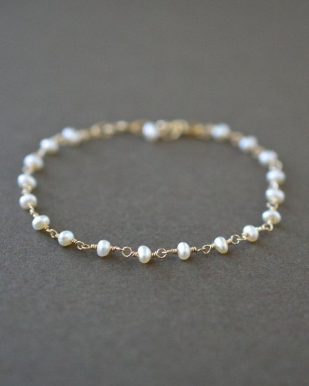 Жемчуг браслет