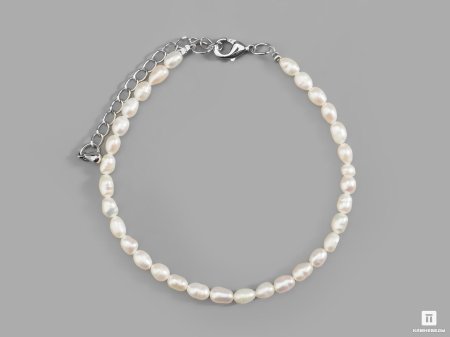 Браслет из жемчуга с золотой застежкой