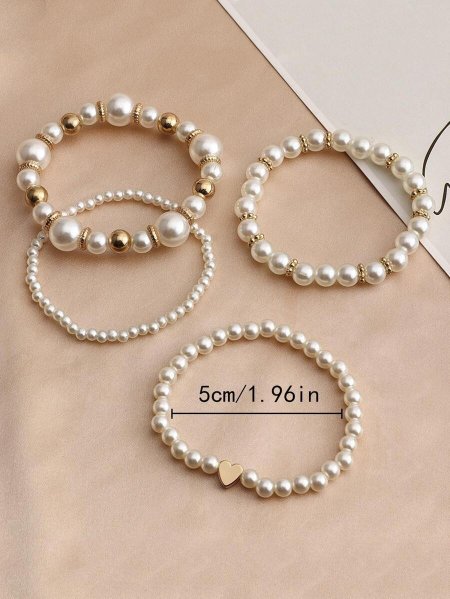 Браслеты с жемчугом стильные