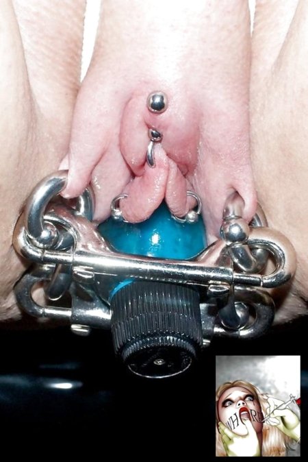 Пирсинг замок на влагалище