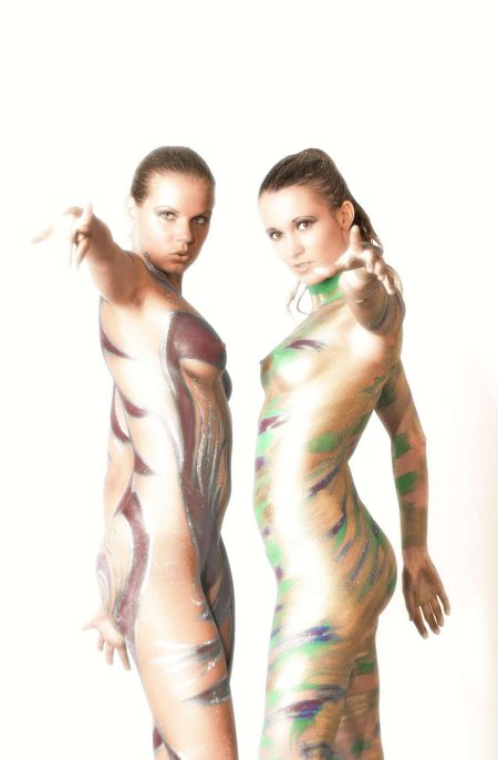 Бодиарт без цензуры