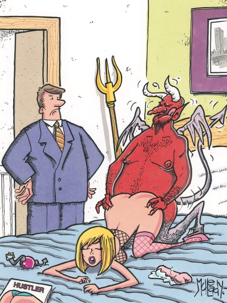 Дьявол рисунок