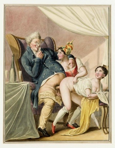 Эротические гравюры томаса роулендсона