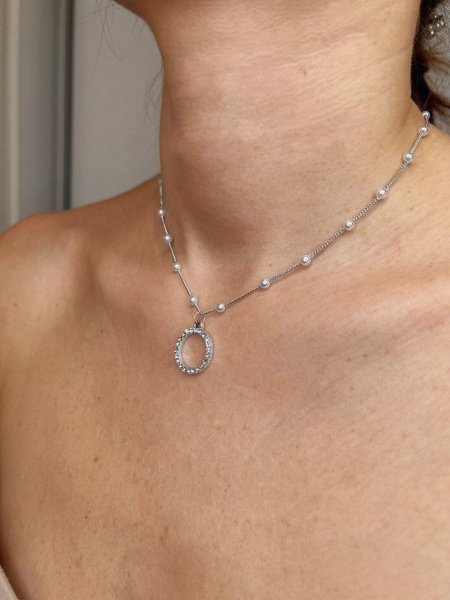 Цепочка с колечком на шею