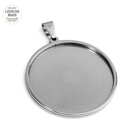 Металлическая основа для кулона