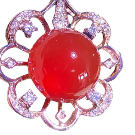 Подвеска с кораллом