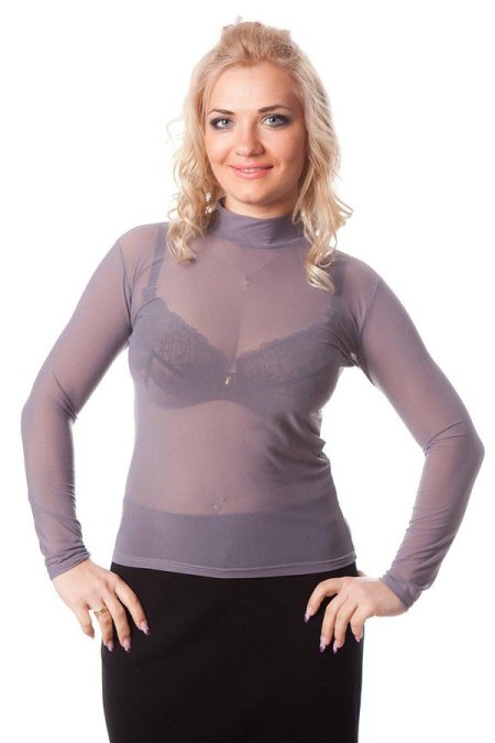 Водолазка сетка