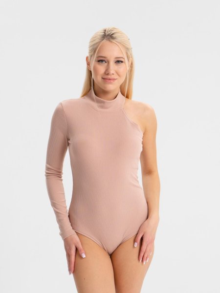 Боди водолазка женская с длинным рукавом