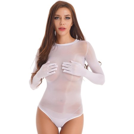 Полупрозрачное боди