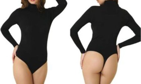Боди водолазка женская