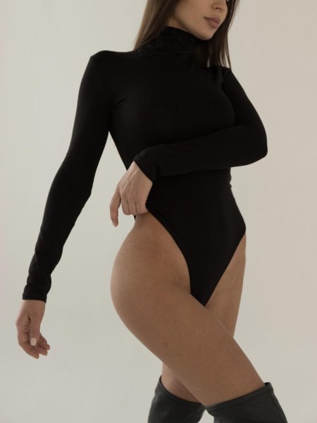 Черное боди