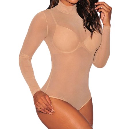 Боди из прозрачной сетки