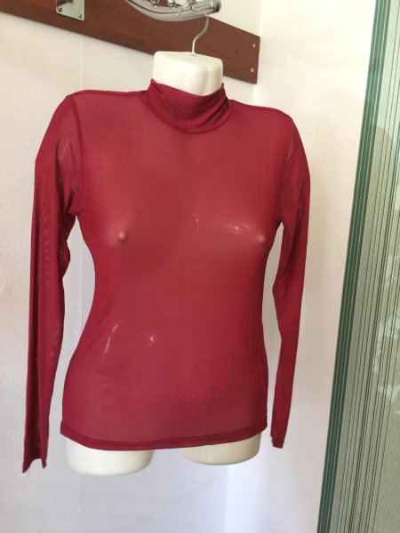 Водолазка женская сетка