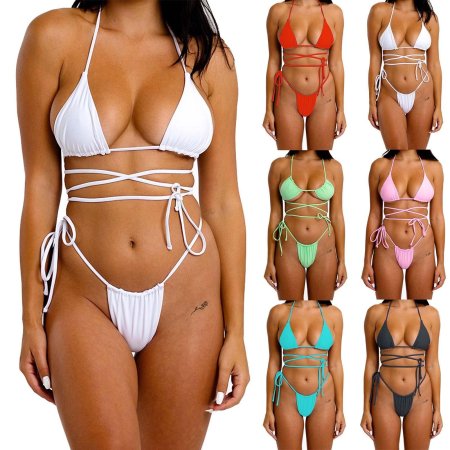 Купальник с ремешками