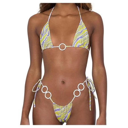 Купальник с кольцами