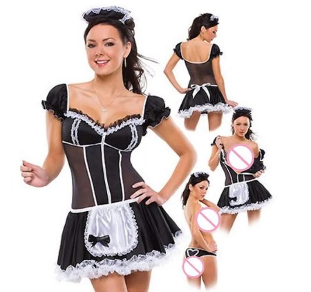 Ролевой костюм горничная комплект соблазнения