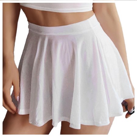 Мини юбка прозрачная