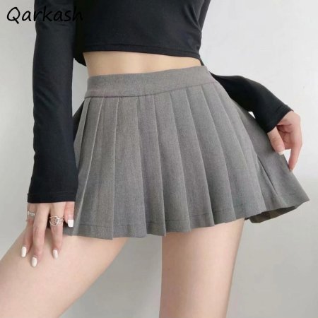 Плиссированная мини юбка с aliexpress черная