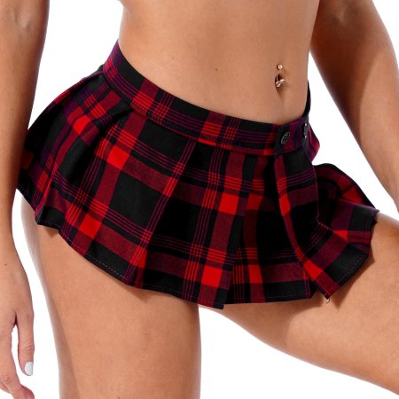 Мини юбка в клетку