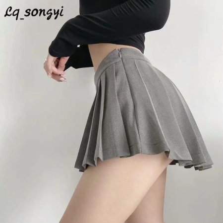 Плиссированная мини юбка