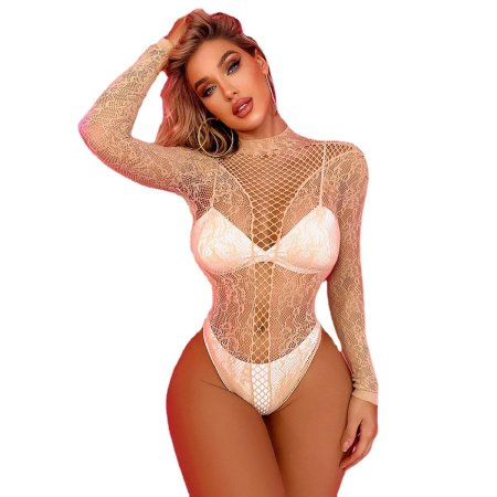 Прозрачный боди женский