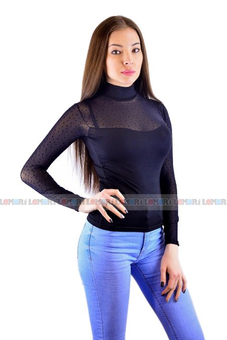 Водолазка сетка