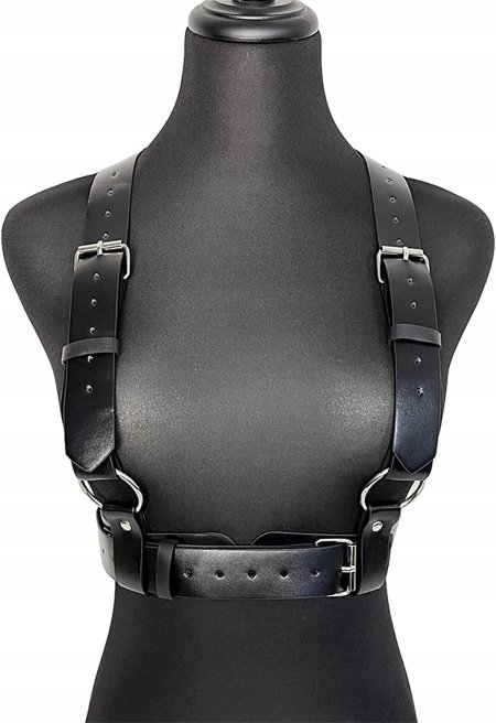 Кожаная портупея гартеры