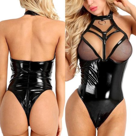 Кожаное боди