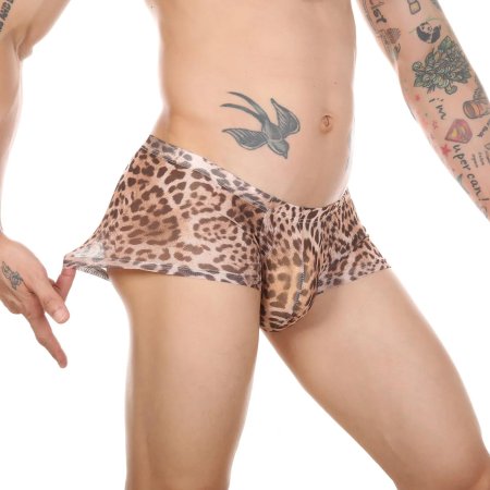 Мужские леопардовые трусы