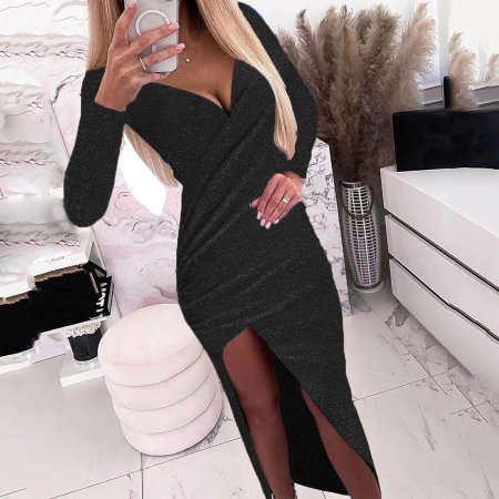 Асимметричное платье