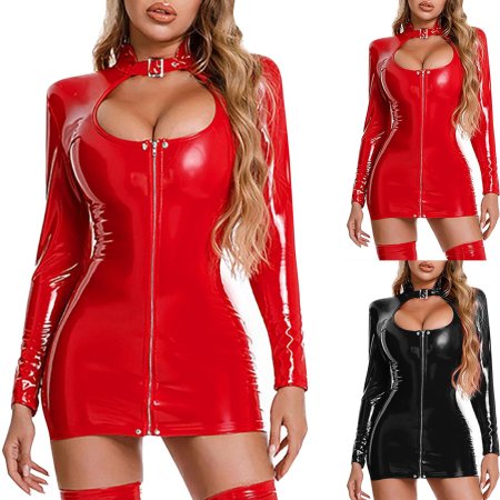 Эротическое кожаное боди