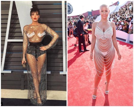Непристойные платья знаменитостей