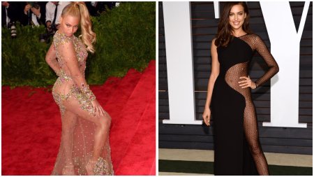 Голливудские голые наряды