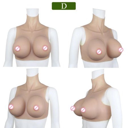 Накладная силиконовая грудь для мужчин