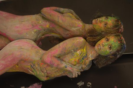 Фотосессия с красками